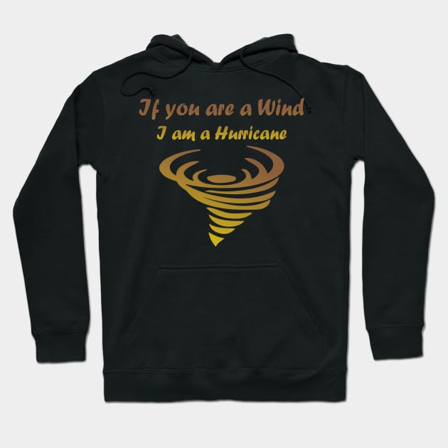 hurricane design Hoodie by nedjm